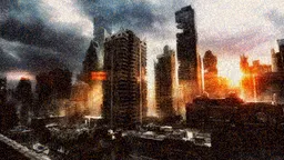 Film burn transition preview rendered by Vabrium